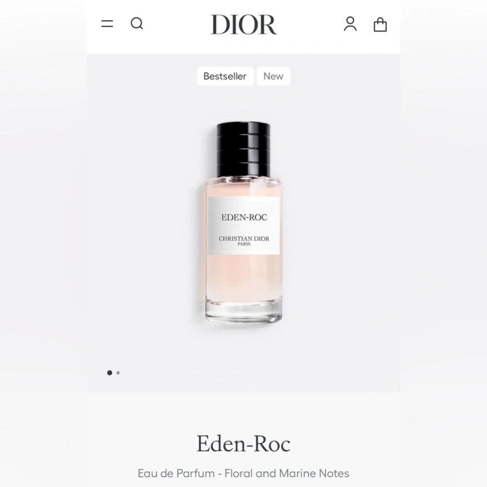 NEW Dior Exclusive - New Look 7.5ML+ Eden-Roc 7.5ML - Picture 3 of 4